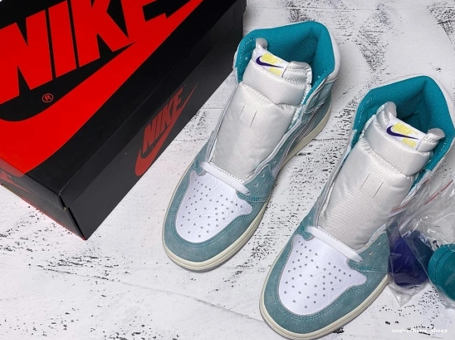 Rep Green Jordan Air Turbo OG 1 555088-311 High Retro 0705